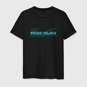 Мужская футболка хлопок с принтом FaZe clan art в Курске, 100% хлопок | прямой крой, круглый вырез горловины, длина до линии бедер, слегка спущенное плечо. | 