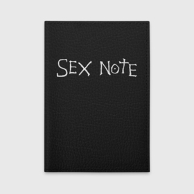 Обложка для автодокументов с принтом Sex Note в Тюмени, натуральная кожа |  размер 19,9*13 см; внутри 4 больших “конверта” для документов и один маленький отдел — туда идеально встанут права | 