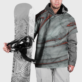 Накидка на куртку 3D с принтом Grey style pattern в Санкт-Петербурге, 100% полиэстер |  | 