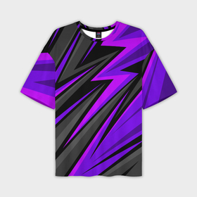 Мужская футболка oversize 3D с принтом Спорт униформа   пурпурный в Кировске,  |  | 
