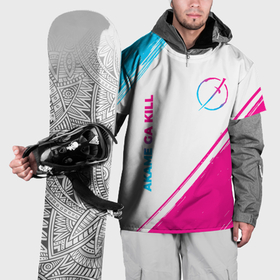 Накидка на куртку 3D с принтом Akame ga Kill neon gradient style: надпись, символ в Петрозаводске, 100% полиэстер |  | Тематика изображения на принте: 