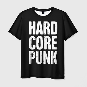 Мужская футболка 3D с принтом Hardcore punk в Кировске, 100% полиэфир | прямой крой, круглый вырез горловины, длина до линии бедер | 
