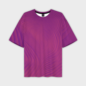 Мужская футболка oversize 3D с принтом Фантазия в пурпурном в Белгороде,  |  | 