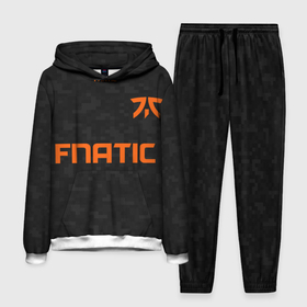 Мужской костюм с толстовкой 3D с принтом Форма Fnatic pixels в Санкт-Петербурге,  |  | Тематика изображения на принте: 