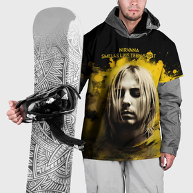 Накидка на куртку 3D с принтом Nirvana Graffiti в Белгороде, 100% полиэстер |  | Тематика изображения на принте: 