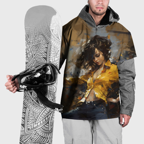 Накидка на куртку 3D с принтом Michael Jackson   Billie Jean в Новосибирске, 100% полиэстер |  | Тематика изображения на принте: 