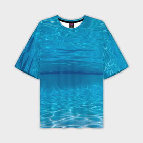 Мужская футболка oversize 3D с принтом Волны   лето в Санкт-Петербурге,  |  | 
