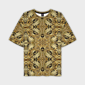 Мужская футболка oversize 3D с принтом Золотая кольчуга в Тюмени,  |  | Тематика изображения на принте: 