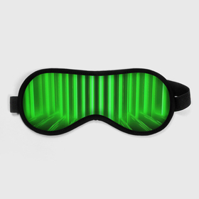 Маска для сна 3D с принтом Зеленые неоновый световой фон в Кировске, внешний слой — 100% полиэфир, внутренний слой — 100% хлопок, между ними — поролон |  | Тематика изображения на принте: 