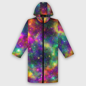 Дождевик унисекс 3D Яркий неоновый космос: в Ухте,  |  |