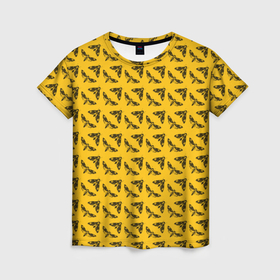 Женская футболка 3D с принтом Бабочка Мёртвая голова в Белгороде, 100% полиэфир ( синтетическое хлопкоподобное полотно) | прямой крой, круглый вырез горловины, длина до линии бедер | 