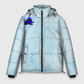 Мужская зимняя куртка 3D с принтом Ледяное сердце и кошка любви в Тюмени, верх — 100% полиэстер; подкладка — 100% полиэстер; утеплитель — 100% полиэстер | длина ниже бедра, свободный силуэт Оверсайз. Есть воротник-стойка, отстегивающийся капюшон и ветрозащитная планка. 

Боковые карманы с листочкой на кнопках и внутренний карман на молнии. | 