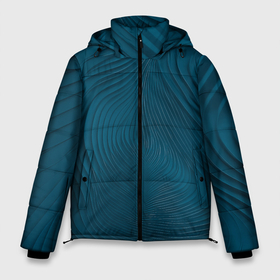 Мужская зимняя куртка 3D с принтом Фантазия в синем в Новосибирске, верх — 100% полиэстер; подкладка — 100% полиэстер; утеплитель — 100% полиэстер | длина ниже бедра, свободный силуэт Оверсайз. Есть воротник-стойка, отстегивающийся капюшон и ветрозащитная планка. 

Боковые карманы с листочкой на кнопках и внутренний карман на молнии. | 