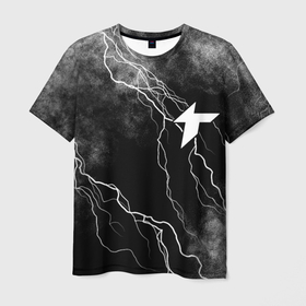 Мужская футболка 3D с принтом Thunder awaken молнии в Кировске, 100% полиэфир | прямой крой, круглый вырез горловины, длина до линии бедер | Тематика изображения на принте: 
