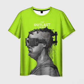 Мужская футболка 3D с принтом The  Outlast  Trials в Петрозаводске, 100% полиэфир | прямой крой, круглый вырез горловины, длина до линии бедер | Тематика изображения на принте: 