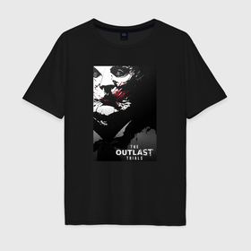 Мужская футболка хлопок Oversize с принтом The Outlast Trials: Mother  Gooseberry , 100% хлопок | свободный крой, круглый ворот, “спинка” длиннее передней части | 