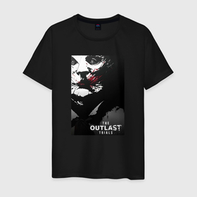 Мужская футболка хлопок с принтом The Outlast Trials: Mother  Gooseberry , 100% хлопок | прямой крой, круглый вырез горловины, длина до линии бедер, слегка спущенное плечо. | 
