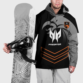 Накидка на куртку 3D с принтом Форма TNC Predator , 100% полиэстер |  | Тематика изображения на принте: 