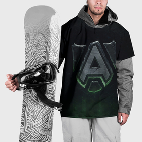 Накидка на куртку 3D с принтом Альянс лого , 100% полиэстер |  | 
