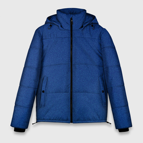 Мужская зимняя куртка 3D с принтом Однотонный синий рябь в Тюмени, верх — 100% полиэстер; подкладка — 100% полиэстер; утеплитель — 100% полиэстер | длина ниже бедра, свободный силуэт Оверсайз. Есть воротник-стойка, отстегивающийся капюшон и ветрозащитная планка. 

Боковые карманы с листочкой на кнопках и внутренний карман на молнии. | 
