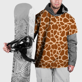Накидка на куртку 3D с принтом Шкура Жирафа   Giraffe в Кировске, 100% полиэстер |  | Тематика изображения на принте: 