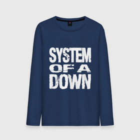 Мужской лонгслив хлопок с принтом SoD   System of a Down в Кировске, 100% хлопок |  | 