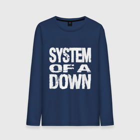 Мужской лонгслив хлопок с принтом SoD   System of a Down в Новосибирске, 100% хлопок |  | 