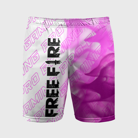 Мужские шорты спортивные с принтом Free Fire pro gaming: по вертикали в Тюмени,  |  | Тематика изображения на принте: 