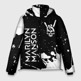 Мужская зимняя куртка 3D с принтом Marilyn Manson и рок символ на темном фоне в Белгороде, верх — 100% полиэстер; подкладка — 100% полиэстер; утеплитель — 100% полиэстер | длина ниже бедра, свободный силуэт Оверсайз. Есть воротник-стойка, отстегивающийся капюшон и ветрозащитная планка. 

Боковые карманы с листочкой на кнопках и внутренний карман на молнии. | Тематика изображения на принте: 