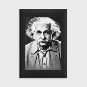 Ежедневник с принтом Альбертик Эйнштейн в Тюмени,  |  | Тематика изображения на принте: 