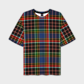 Мужская футболка oversize 3D с принтом Цветные квадраты Colored squares в Тюмени,  |  | 