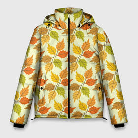 Мужская зимняя куртка 3D с принтом Осенний марафон в Петрозаводске, верх — 100% полиэстер; подкладка — 100% полиэстер; утеплитель — 100% полиэстер | длина ниже бедра, свободный силуэт Оверсайз. Есть воротник-стойка, отстегивающийся капюшон и ветрозащитная планка. 

Боковые карманы с листочкой на кнопках и внутренний карман на молнии. | 