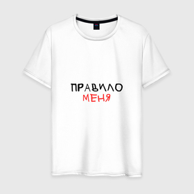 Мужская футболка хлопок с принтом Выйти из себя и зайти нормально в Белгороде, 100% хлопок | прямой крой, круглый вырез горловины, длина до линии бедер, слегка спущенное плечо. | 