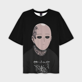Мужская футболка oversize 3D с принтом Saitama   Slipknot ,  |  | 