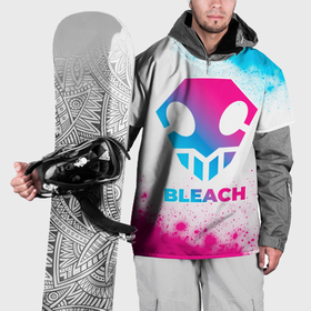 Накидка на куртку 3D с принтом Bleach neon gradient style в Рязани, 100% полиэстер |  | Тематика изображения на принте: 
