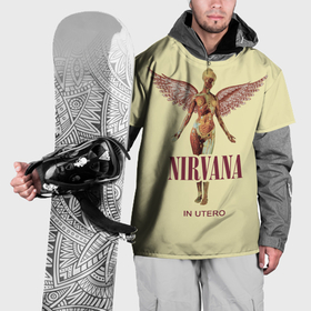 Накидка на куртку 3D с принтом Nirvana   In utero в Екатеринбурге, 100% полиэстер |  | Тематика изображения на принте: 