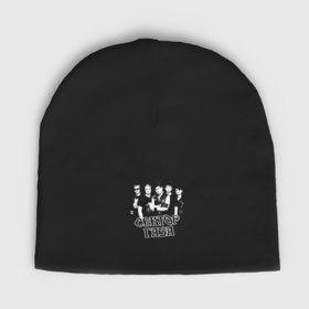 Мужская шапка демисезонная с принтом Сектор Газа группа в Белгороде,  |  | Тематика изображения на принте: 