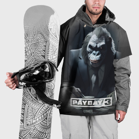 Накидка на куртку 3D с принтом Payday 3 big gorilla в Белгороде, 100% полиэстер |  | 