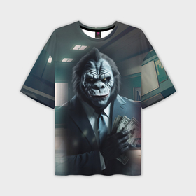 Мужская футболка oversize 3D с принтом Gorilla  pay  day 3 в Петрозаводске,  |  | 