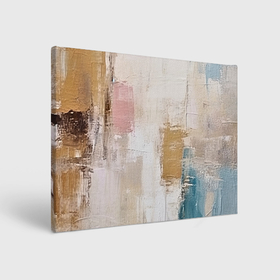 Холст прямоугольный с принтом Abstract minimalistic oil art , 100% ПВХ |  | 