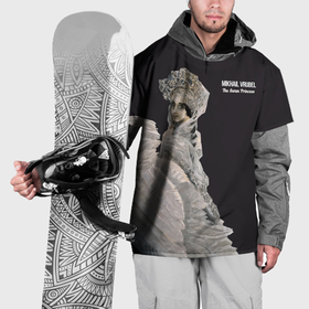 Накидка на куртку 3D с принтом Михаил Врубель Царевна лебедь , 100% полиэстер |  | 