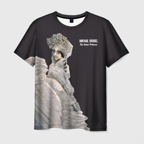 Мужская футболка 3D с принтом Михаил Врубель Царевна лебедь , 100% полиэфир | прямой крой, круглый вырез горловины, длина до линии бедер | Тематика изображения на принте: 