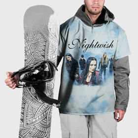 Накидка на куртку 3D с принтом Nightwish band в Тюмени, 100% полиэстер |  | Тематика изображения на принте: 