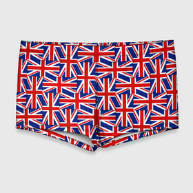 Мужские купальные плавки 3D с принтом Флаги Великобритании в Курске, Полиэстер 85%, Спандекс 15% |  | Тематика изображения на принте: 