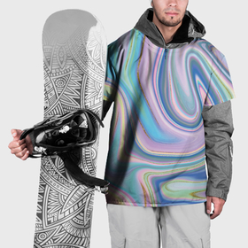 Накидка на куртку 3D с принтом Sea waves fantasy в Кировске, 100% полиэстер |  | Тематика изображения на принте: 
