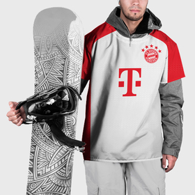 Накидка на куртку 3D с принтом Джамал Мусиала Бавария Мюнхен форма 23 24 домашняя , 100% полиэстер |  | Тематика изображения на принте: 