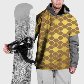 Накидка на куртку 3D с принтом Golden pattern в Курске, 100% полиэстер |  | Тематика изображения на принте: 