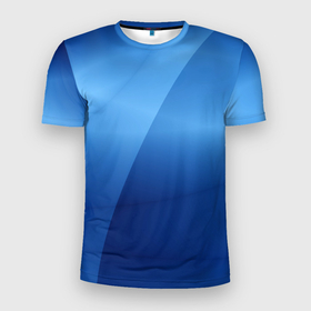 Мужская футболка 3D Slim с принтом небесные цвета в Санкт-Петербурге, 100% полиэстер с улучшенными характеристиками | приталенный силуэт, круглая горловина, широкие плечи, сужается к линии бедра | 