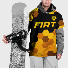 Накидка на куртку 3D с принтом Fiat   gold gradient: символ сверху в Петрозаводске, 100% полиэстер |  | Тематика изображения на принте: 