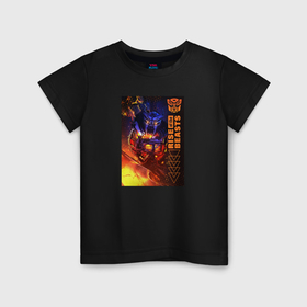 Детская футболка хлопок с принтом Transformers: Scourge в Петрозаводске, 100% хлопок | круглый вырез горловины, полуприлегающий силуэт, длина до линии бедер | 